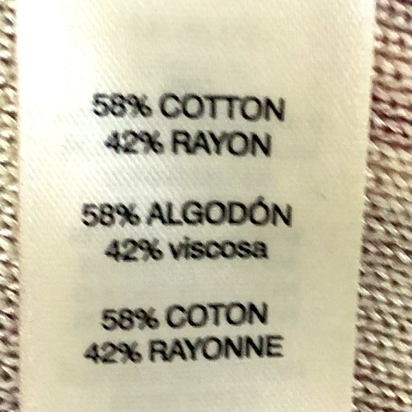 Chico’s rust brown floral sweater keyhole neck pullover sz 8/10 (Chico's 1) - Picture 8 of 12